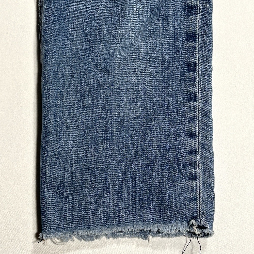 Rag & Bone Slim Boyfriend Jeans Women's Size 32 Dre Low Rise Ankle Fray Mariposa - Picture 8 of 12